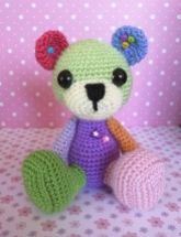 Oso de ganchillo Colorín /crochet doll / bear amigurumi